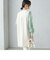 【SHIPS別注】kaene:〈洗濯機可能〉ハイストレッチ ダンボール フリル ジレ