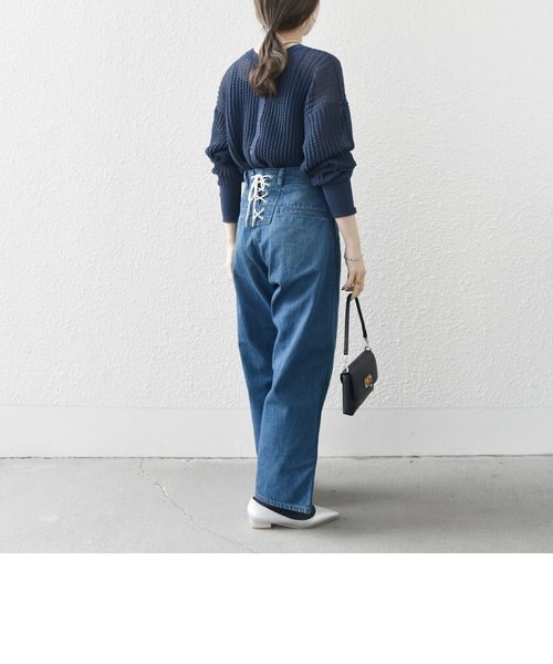 バックレースアップデニムジャンパー♡新品タグ付き 1150000032631_75_d00003.jpg