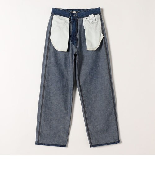 バックレースアップデニムジャンパー♡新品タグ付き AZUL by moussy