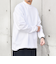 SHIPS any: スムースコットン モックネック Tシャツ (ロンT)◇