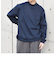 SHIPS any: スムースコットン モックネック Tシャツ (ロンT)◇