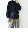 SHIPS any: スムースコットン モックネック Tシャツ (ロンT)◇