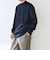 SHIPS any: スムースコットン モックネック Tシャツ (ロンT)◇