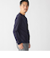 SHIPS: I Cotoni di Albini クルーネック ロングスリーブ Tシャツ