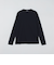 SHIPS: I Cotoni di Albini クルーネック ロングスリーブ Tシャツ