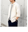 SHIPS any: 〈洗濯機可能〉コットン / リネン ７分袖 レギュラー シャツ 24SS◇