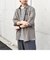 SHIPS any: 〈洗濯機可能〉コットン / リネン ７分袖 レギュラー シャツ 24SS◇