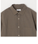 SHIPS any: 〈洗濯機可能〉コットン / リネン ７分袖 レギュラー シャツ 24SS◇