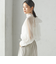 《一部追加予約》〈手洗い可能〉オーガンジー リボン ブラウス