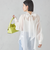 《一部追加予約》〈手洗い可能〉オーガンジー リボン ブラウス