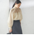 《一部追加予約》〈手洗い可能〉オーガンジー リボン ブラウス