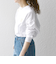 【WEB限定】SHIPS any: BLAH BLAH BLAH.ワンポイント 刺繍 ルーズ Tシャツ (ロンT)◆