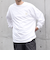 【WEB限定】SHIPS any: BLAH BLAH BLAH.ワンポイント 刺繍 ルーズ Tシャツ (ロンT)◆
