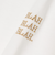 【WEB限定】SHIPS any: BLAH BLAH BLAH.ワンポイント 刺繍 ルーズ Tシャツ (ロンT)◆