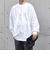 【WEB限定】SHIPS any: BLAH BLAH BLAH.ワンポイント 刺繍 ルーズ Tシャツ (ロンT)◆