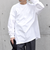 【WEB限定】SHIPS any: BLAH BLAH BLAH.ワンポイント 刺繍 ルーズ Tシャツ (ロンT)◆