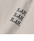 【WEB限定】SHIPS any: BLAH BLAH BLAH.ワンポイント 刺繍 ルーズ Tシャツ (ロンT)◆