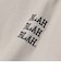 【WEB限定】SHIPS any: BLAH BLAH BLAH.ワンポイント 刺繍 ルーズ Tシャツ (ロンT)◆