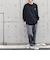【WEB限定】SHIPS any: BLAH BLAH BLAH.ワンポイント 刺繍 ルーズ Tシャツ (ロンT)◆