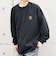 【WEB限定】SHIPS any: BLAH BLAH BLAH.ワンポイント 刺繍 ルーズ Tシャツ (ロンT)◆