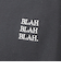 【WEB限定】SHIPS any: BLAH BLAH BLAH.ワンポイント 刺繍 ルーズ Tシャツ (ロンT)◆