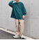 【WEB限定】SHIPS any: BLAH BLAH BLAH.ワンポイント 刺繍 ルーズ Tシャツ (ロンT)◆