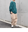 【WEB限定】SHIPS any: BLAH BLAH BLAH.ワンポイント 刺繍 ルーズ Tシャツ (ロンT)◆