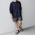 【WEB限定】SHIPS any: BLAH BLAH BLAH.ワンポイント 刺繍 ルーズ Tシャツ (ロンT)◆