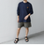 【WEB限定】SHIPS any: BLAH BLAH BLAH.ワンポイント 刺繍 ルーズ Tシャツ (ロンT)◆