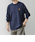 【WEB限定】SHIPS any: BLAH BLAH BLAH.ワンポイント 刺繍 ルーズ Tシャツ (ロンT)◆