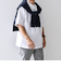 SHIPS any:〈接触冷感/遮熱/UVカット機能等〉サマーファンクション モックネック Tシャツ 25SS◇