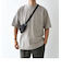 SHIPS any:〈接触冷感/遮熱/UVカット機能等〉サマーファンクション モックネック Tシャツ 25SS◇