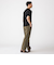 SHIPS: ALBINI モックネック ショートスリーブ Tシャツ