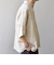 SHIPS any: ピュアリネン バンド スキッパー ハーフスリーブ プルオーバー シャツ 25SS◇