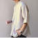 SHIPS any: ピュアリネン バンド スキッパー ハーフスリーブ プルオーバー シャツ 25SS◇