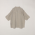 SHIPS any: ピュアリネン バンド スキッパー ハーフスリーブ プルオーバー シャツ 25SS◇