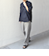 SHIPS any: ピュアリネン バンド スキッパー ハーフスリーブ プルオーバー シャツ 25SS◇