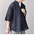 SHIPS any: ピュアリネン バンド スキッパー ハーフスリーブ プルオーバー シャツ 25SS◇