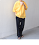 SHIPS any: ピュアリネン バンド スキッパー ハーフスリーブ プルオーバー シャツ 25SS◇