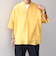 SHIPS any: ピュアリネン バンド スキッパー ハーフスリーブ プルオーバー シャツ 25SS◇