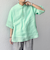 SHIPS any: ピュアリネン バンド スキッパー ハーフスリーブ プルオーバー シャツ 25SS◇