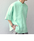 SHIPS any: ピュアリネン バンド スキッパー ハーフスリーブ プルオーバー シャツ 25SS◇