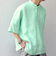 SHIPS any: ピュアリネン バンド スキッパー ハーフスリーブ プルオーバー シャツ 25SS◇