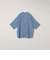 SHIPS any: ピュアリネン バンド スキッパー ハーフスリーブ プルオーバー シャツ 25SS◇