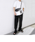 【WEB限定】SHIPS any: ジャカード フェイクレイヤード ポケット Tシャツ◇