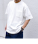【WEB限定】SHIPS any: ジャカード フェイクレイヤード ポケット Tシャツ◇