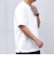 【WEB限定】SHIPS any: ジャカード フェイクレイヤード ポケット Tシャツ◇