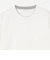 【WEB限定】SHIPS any: ジャカード フェイクレイヤード ポケット Tシャツ◇