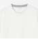 【WEB限定】SHIPS any: ジャカード フェイクレイヤード ポケット Tシャツ◇