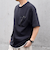 【WEB限定】SHIPS any: ジャカード フェイクレイヤード ポケット Tシャツ◇